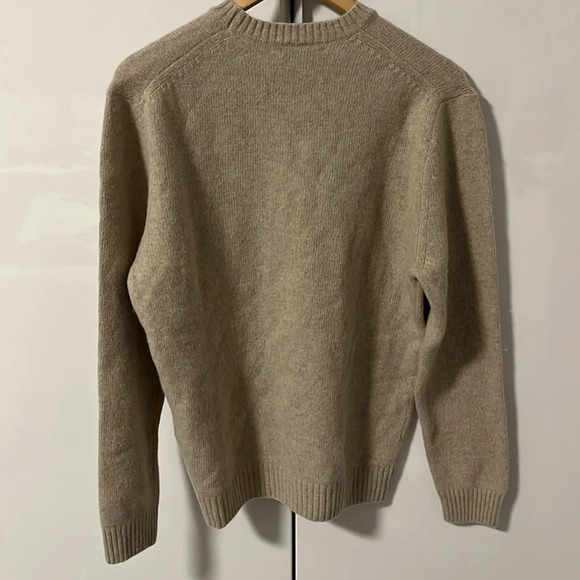ZARA NWOT Men’s Wool Blend Crew Neck Sweater, Size L - Picture 8 of 10
